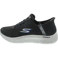 SKECHERS GO WALK FLEX - HANDS UP Heren Instappers - Zwart