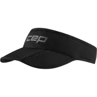 Cep Core Run Foldable Visor, zonneklep, zwart