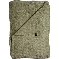 Himla Dani Sprei 260x260 Cm Saliegroen - Bedspreien Katoen Sage - 1001055