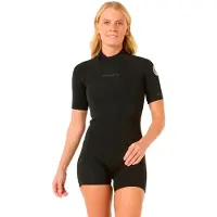 Rip Curl D/patrol 22l Eco 2 Mm Dames Shorty Met Korte Mouwen En Rits Op De Rug