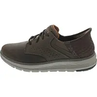 SKECHERS Slip-ins Orell Yates Instappers Bruin | Maat: 47