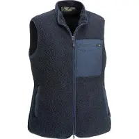 Pinewood Pile vest voor dames (donkerblauw), maat S