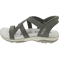 SKECHERS Sandaal 'Slip-Ins: Reggae Slim' groen