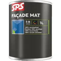 SPS Facade Mat | Matte Gevelverf 1 LTR - Donkere kleur|1
