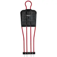 Select (180 Cm) Vrije Trap Dummy - Zwart / Rood | Maat: UNI