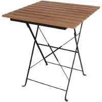 Bolero Inklapbare Polywood tafel Bolero, 69,5(h)x60(b)x60(d)cm
