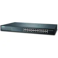 Planet FNSW-2401, Ongemanaged, Fast Ethernet (10/100), Vollduplex, Geschikt voor montage in een rack, 1U