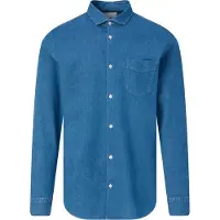 Campbell Casual overhemd Blauw