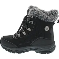 SKECHERS Veterlaarsjes nachtblauw / zwart / wit