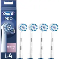 Oral-B Sensitive Ultra Thin EB60 – 4 stuks - Origineel - Zachte Borstelharen - Voor - Tandenborstels