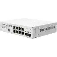 Mikrotik CSS610-8G-2S+IN Gigabit Ethernet switch (10/100/1000) met PoE in ondersteuning (geen PoE out ondersteuning) Wit