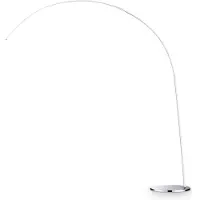 Ideal Lux Moderne metalen wandlamp, chroomkleurig, met één E27 fitting