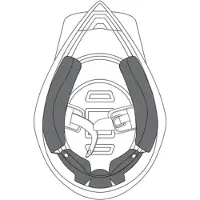 AGV Ax-8 Evo Wangkussentjes