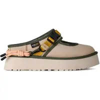 Ugg Dames Bea Mary Jane Wildwood Sandcastle leren schoenen (39), Beige, Plat, Gesp, Casual, Gerecycled nylon 1180111