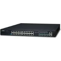 Planet SGS-6341-24T4X netwerk-switch Managed L3 Gigabit Ethernet (10/100/1000) 1U Zwart