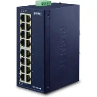 Planet ISW-1600T netwerk-switch Unmanaged Fast Ethernet (10/100) Blauw