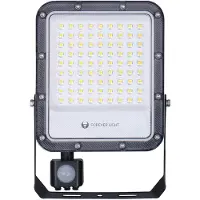 Forever Light LED-schijnwerper PROXIM+ 50W, 4000K, 7500lm, met PIR-sensor, 230V, IP65, , 150lm