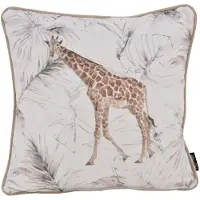 Gek op kussens! Sierkussen velvet giraffe | 45 x 45 cm | velvet/polyester