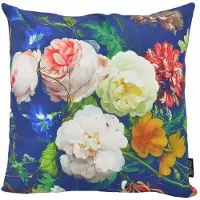 Gek op kussens! Sierkussen soft colorful flowers | 45 x 45 cm | katoen/polyester