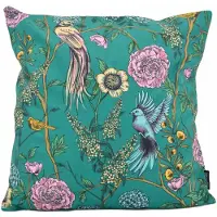 Gek op kussens! Sierkussen beau birds | 45 x 45 cm | katoen/polyester
