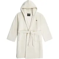 G-Star Badjas kort 'Hooded Bathrobe' grijs