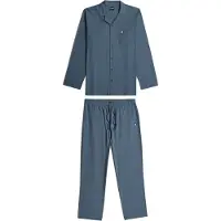 G-Star Pyjama lang 'Tee and Pant Pyjamas Set' donkerblauw
