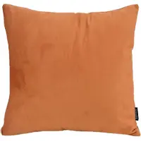 Gek op kussens! Sierkussen velvet terracotta | 45 x 45 cm | velvet/polyester