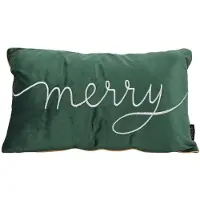 NOVÉE Sierkussen velvet merry | 30 x 50 cm | fluweel/polyester