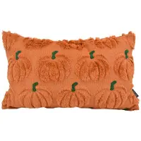 NOVÉE Sierkussen furry pumpkin | 30 x 50 cm | polyester