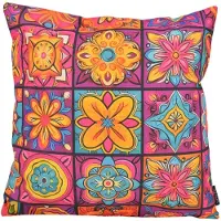 NOVÉE Sierkussen kaya mandala #3 outdoor | 45 x 45 cm | katoen/polyester