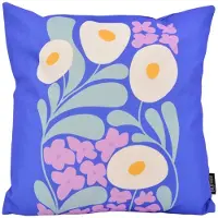 Gek op kussens! Sierkussen midnight blossom | 45 x 45 cm | katoen/linnen