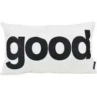 Gek op kussens! Sierkussen good wit | 30 x 50 cm | katoen/polyester