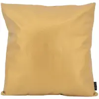 NOVÉE Sierkussen metallic gold | 45 x 45 cm | pvc / pu leder