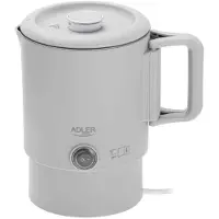 Adler Reiswaterkoker 0,8L Opvouwbaar – Compacte Waterkoker voor Reizen – AD 1388G