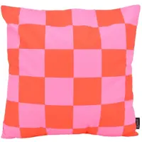 Gek op kussens! Sierkussen checker / | 45 x 45 cm | katoen/polyester