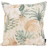 NOVÉE Sierkussen hibiscus flower outdoor | 45 x 45 cm | katoen/polyester