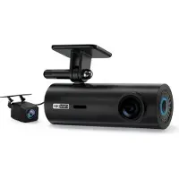 Pora&co Dashcam Dual Lens 4K – Voor & Achter Camera – Ultra HD – Nachtzicht – Parkeermodus