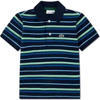 Lacoste Polo Kids Lcb Feeder Petit Pique Marine-Maat 140