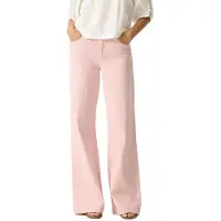 Garcia Celia wide dames Jeans, 30/34, Roze, Wide fit