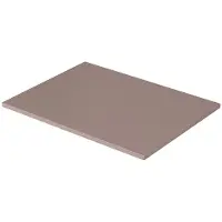 Bogart Nicole badkamerwerkblad 60 cm - duurzaam MDF met ABS-rand | Kleur: Antiek roze | Maat: 60x1,8x45,5