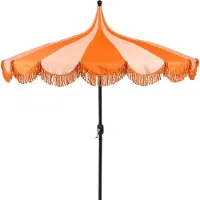 Edelman Kim stokparasol oranje - Ø235 x 238 cm