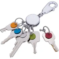 Troika Schlüsselanhänger PATENT/Colour matt (KYR61/MC)