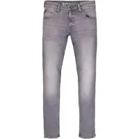 Garcia Russo heren Jeans, 38/34, Grijs, Tapered fit
