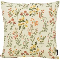 NOVÉE Sierkussen mae bloom crème outdoor | 45 x 45 cm | katoen