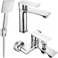 Mexen Royo R45 badset, chroom - 72203R45-00