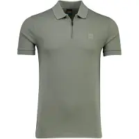 HUGO BOSS Slim-fit polo van stretchkatoen met logopatch Maat S