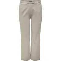 ONLY Carmakoma Cargoldtrash Regular Fit Broek Met Wijde Pijpen Dames Liath 50/32