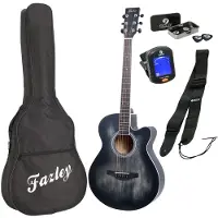 Fazley W55-COL-BK ColourTune westerngitaar starterset