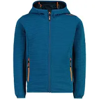 Campagnolo - Kid's Jacket with Fix Hood - Fleecevest 128, blauw