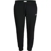 Jack & jones Plus Broek 'JPSTGORDON' zwart / wit